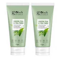 Globus naturals Set of 2 Green Tea & Tea Tree Radiance Face Wash - 75g Each-89