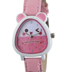 Stoln Kids Cartoon Character Shaped Printed Dial & Synthetic Straps Analogue Watch DIV-795-50