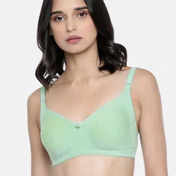 Lady Love Green Solid Non-wired Non-Padded Minimizer BraLLBR1014-picture-37