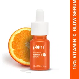 Plum Mandarin & 15% Vitamin C Glow Face Serum - Lightweight & Quick-Absorbing - 10ml-22