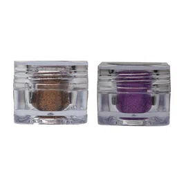 Veoni BELLE Holographic Set Of 2 HD Glitter Eyeshadow-5g Each-Copper 13-
Violet Purple 10-4