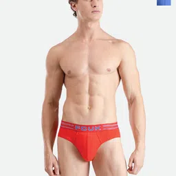 FCUK Pack Of 2 Cotton Stretch Antimicrobial Basic Briefs GAL-B-02-DZBK-FRD-30