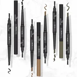 Half N Half Eyebrow Artist Long Lasting Automatic Pencil - 0.4g - Dark Brown-23