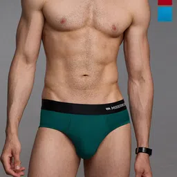 MODERN CREW Pack Of 3 Premium Micro Modal Briefs MC3-B-002-CL-EG-BC-WR-picture-11