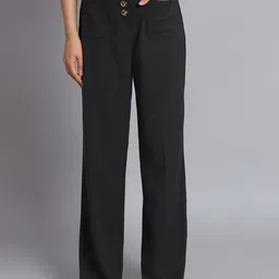 NoBarr Women High-Rise Parallel Trousers-image-31