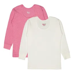 BODYCARE INSIDER Infants Pack of 2 Round Neck Thermal Tops-picture-48