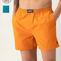 DAMENSCH Men Pack of 2 Printed Ultra-Light Cotton Regular Fit Boxer Shorts DAM-SLD-LBX-HB-picture-28