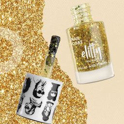 Elitty Mad Over Nails Shimmer Nail Polish with Witch Hazel 6 ml - Golden Hour-54