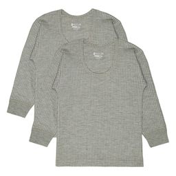 BODYCARE INSIDER Infant Pack Of 2 Ribbed Round Neck Long Sleeves Thermal Tops-33