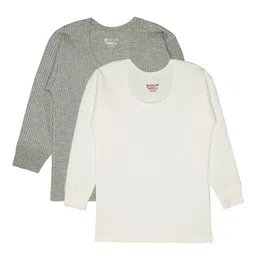 BODYCARE INSIDER Kids Pack Of 2 Round Neck Full Sleeves Thermal Tops-picture-18