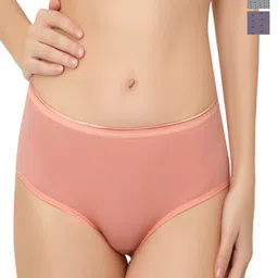 Bella Voste Pack Of 3 Micro Ditsy Printed Anti Bacterial Hipster Briefs-image-102