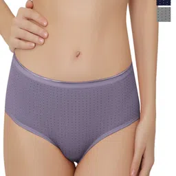 Bella Voste Pack Of 3 Polka Dot Printed Leak-Proof Hipster Briefs-picture-13