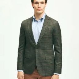 Checked Slim Fit Single-Breasted Blazer-image-0