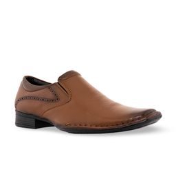 Khadims Men Leather Formal Slip-On Shoes-image-55