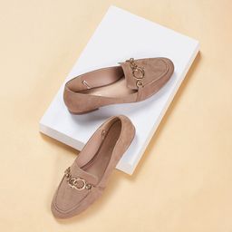 Forever Glam by Pantaloons Women Comfort Insole Horsebit Loafers-image-57