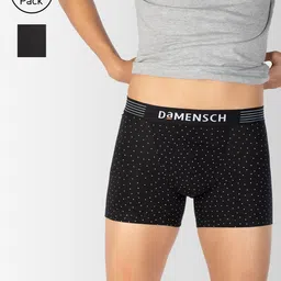 DAMENSCH Men Pack Of 2 Anti Bacterial Deodorizing Trunks DAM-CTM-T-SPB-SWB-PACK-2-MIX-8
