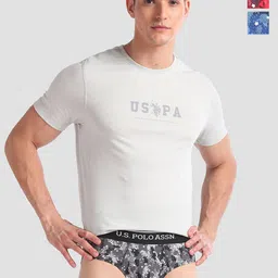 U.S. Polo Assn. Men Pack of 3 Abstract Printed Briefs OEB01-OBR-P3-11
