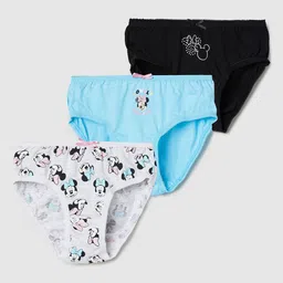 max Girls Pack Of 3 Printed Basic Briefs 1000013902020-12