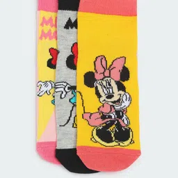 max Girls Pack Of 3 Patterned Ankle-Length Socks-21