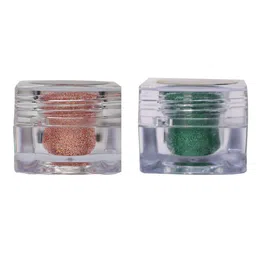 Veoni BELLE Set of 2 HD Holographic Glitter Eyeshadow 5 g each - Peach & Emerald Green-15