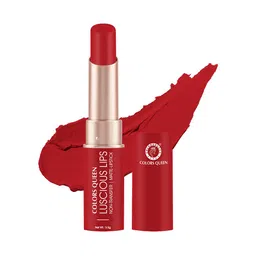 Colors Queen Luscious Lips Non Transfer Matte Lipstick 3.5g - Red Coat 08-46