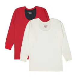 BODYCARE INSIDER Kids Pack Of 2 Ribbed Long Sleeves Thermal Tops-12