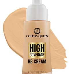 Colors Queen High Coverage Light Weight & Long Wear BB Cream 50g - Rose Blush 02-45