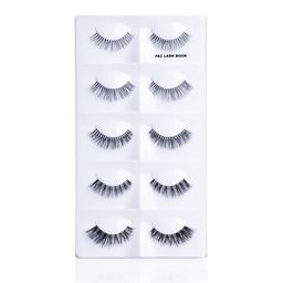 PAC Set Of 5 Pairs False Eyelashes Lash Book - Season 1-12