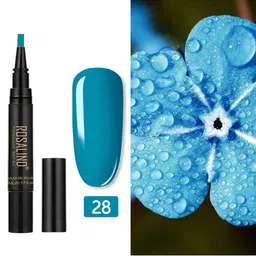 ROSALIND UV LED Light to Cure Gel Pen Nail Polish 5 ml - Shade 28-57