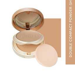 GLAM21 Clear & Bright Silk 2-In-1 Compact Powder 20 g - Shell 03-52