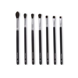 BH COSMETICS Set of 7 Eye Essential Makeup Brushes - Black-15