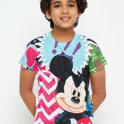 Disney by Wear Your Mind Boys Mickey & Friends Printed T-shirt-image-56