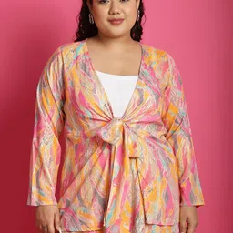 theRebelinme Women Printed Tie-Up Shrug-picture-33