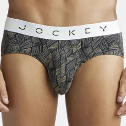 Jockey Abstract Printed Ultrasoft-Waistband Trunk NY01-0101-WHBLY-picture-20