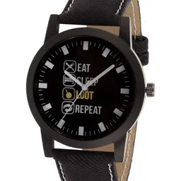 WM Men Black Analogue Watch PUBG-006-9