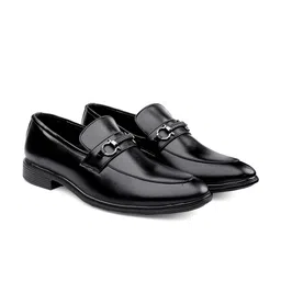 Bxxy Men Buckle Detailed Formal Loafers-image-88
