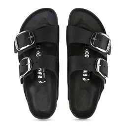 Birkenstock Women Arizona Big Buckle Regular Width Nubuck Leather Open Toe Flats-picture-7