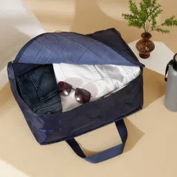 hosta homes Blue Under Bed Storage Cloth Organizer Pack Of 1-picture-24