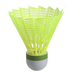 Badminton Plastic Shuttlecock PSC 100x1 Yellow-image-40