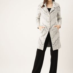 APSLEY Women Abstract Printed Longline Cardigan-1