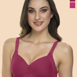 Tweens Purple Bra Full Coverage Lightly Padded-image-22
