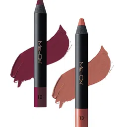 ME-ON Set of 2 Photoface Long Lasting Lip Crayon - 3.6g Each - Shade 10-13-44