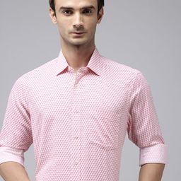 ColorPlus Printed Pure Cotton Casual Shirt-image-55