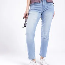 glitchez Women Stretchable Slim Heavy Fade Jeans-picture-22