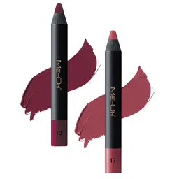 ME-ON 2-Pcs Photoface Long-Lasting Lip Crayon - Shade 10 & 17-38
