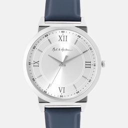 Mast & Harbour Unisex Brass Dial & Leather Straps Analogue Watch-15