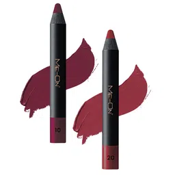 ME-ON Photoface 2-Pcs Long Lasting Lip Crayon - 3.6g Each - Shade 10-20-47