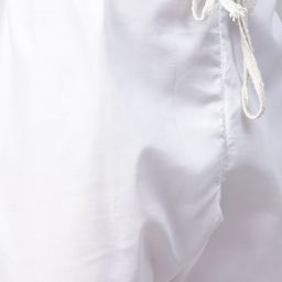 MANQ Men Grey & White Solid Kurta with Pyjamas image 4