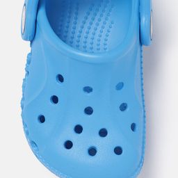 Crocs Kids Solid Croslite Clogs with Backstrap image 5