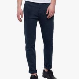 Tapered Fit Flat-Front Trousers-image-13